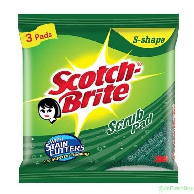 Scotch-Brite Scrub Pad Regular, Pack of 4