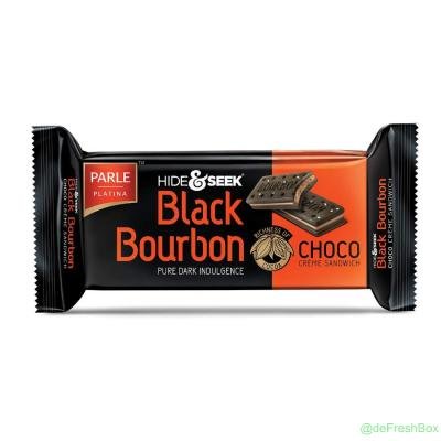 Parle Hide and Seek Black Bourbon, Chocolate, 120gm