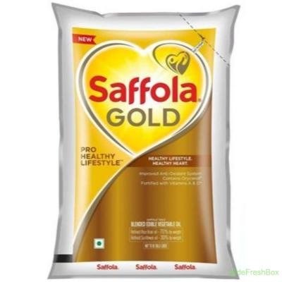 Saffola Gold Edible Oil, 1 Ltr