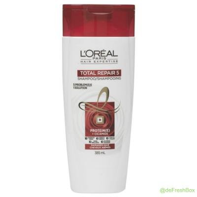 L'Oreal Total Repair 5 Shampoo, 385ml