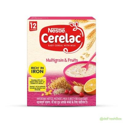 Cerelac Multigrain & Fruits Cereal , 300gm