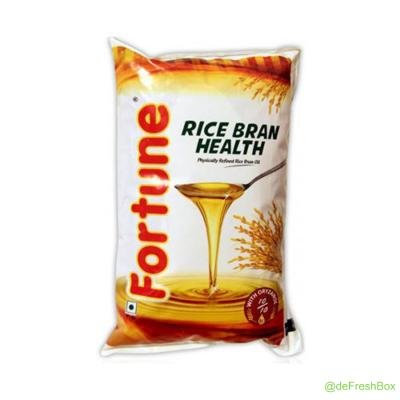 Fortune Refined Rice Bran Oil, 1lt
