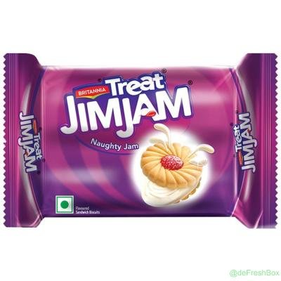 Britannia Treat Jim Jam Biscuits, 150gm