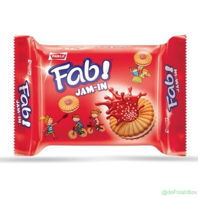 Parle Fab Jam in Biscuits - Fruit Flavour, 150gm