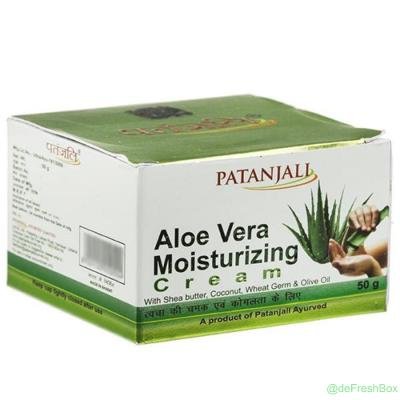 Patanjali Aloevera Moisturizing Cream, 50gm
