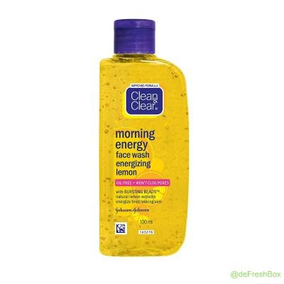 Clean & Clear Morning Energy Face Wash - Lemon Fresh, 100ml