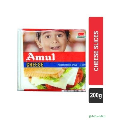 Amul Cheese Slice, 200gm