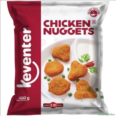 Keventer Chicken Nuggets, 400gm