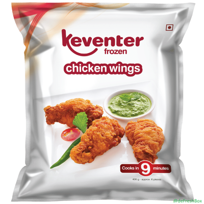 Keventer Chicken Wings, 400gm